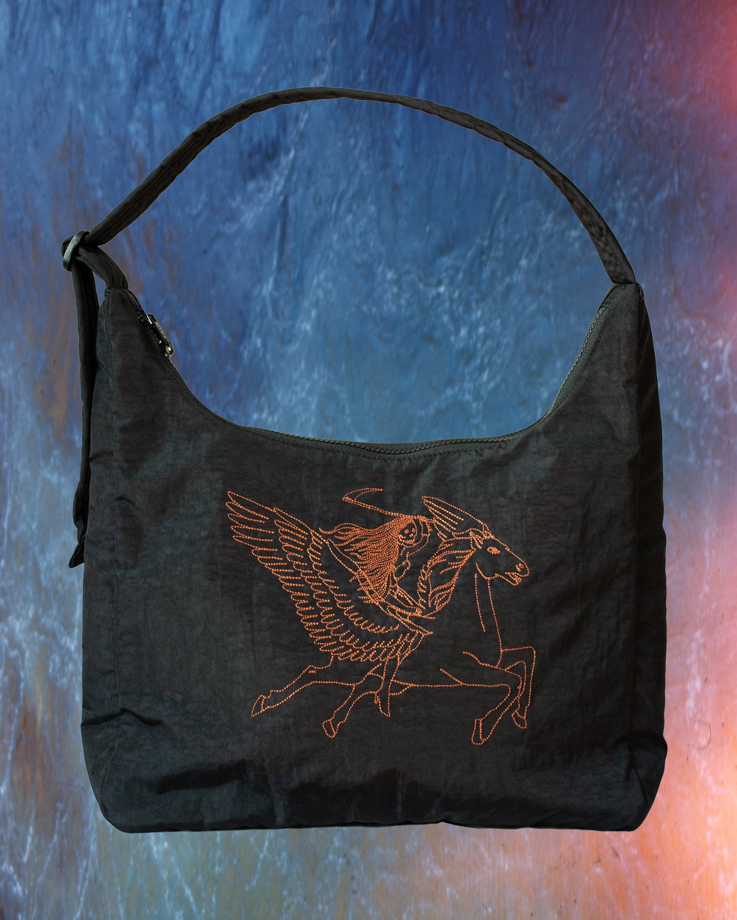 FLYING COWGIRL REAPER ~ LG. BAGGU SHOULDER BAG