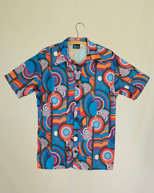 L ~ Psychedelic Short Sleeve